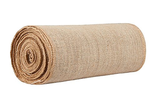 Burlap Table Runner Roll, 12" x 10 yards Burlap Table Runner Roll With finished Edges