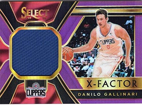 Amazon Com 2018 19 Select X Factor Memorabilia Purple Prizms 13