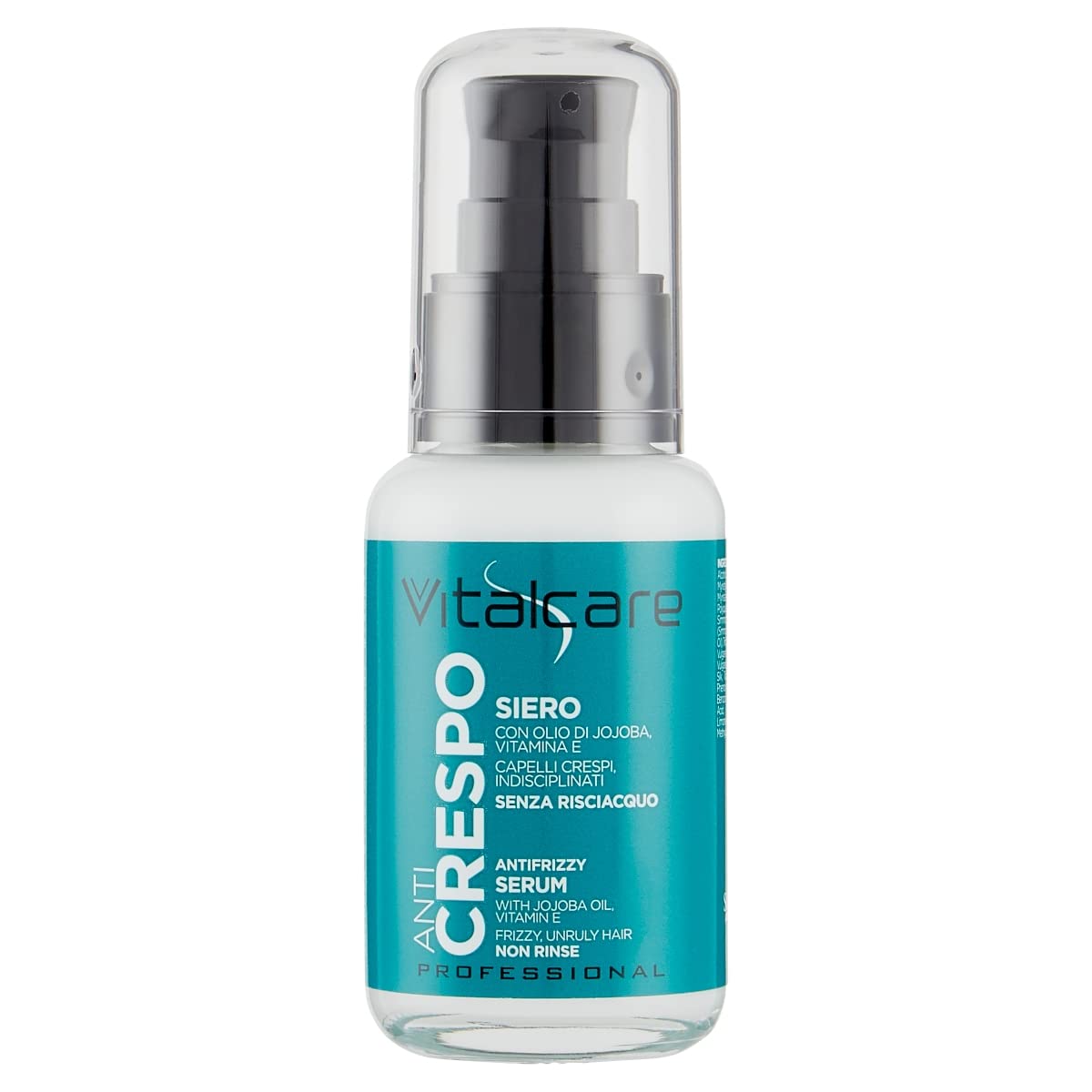 Vitalcare | Anti Crespo Anti Frizzy Serum | Untangle, Restructure, and Soften Frizzy hair | with Jojoba Oil and Vitamin E | 50 ml