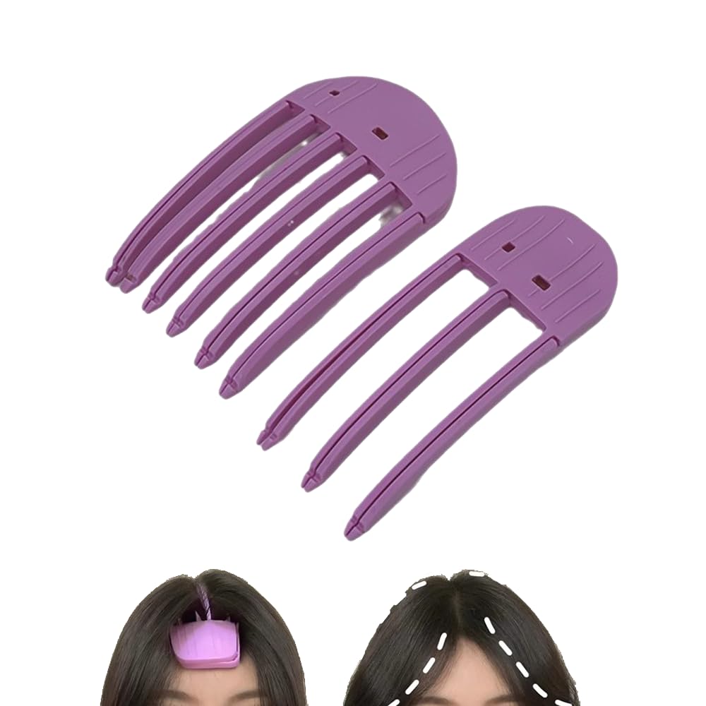 Photo 1 of 2Pack Hair Volume Clips Volume Hair Clips for Fluffy Bangs For Women, Easy High Crown Volumizing Hair Root Lifting Comb for Curly Hair Volume Tool for Blow-Drying Styling Men Women