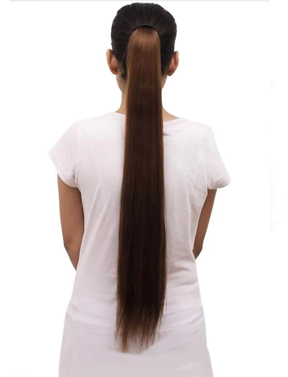 straight and silky hair