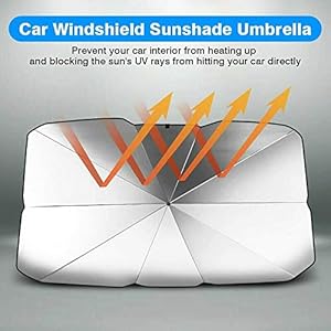 Parabrisas del Coche Sombrilla Sombrilla, Cortina Plegable Universal