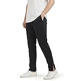 Zylioo Men's Tall Track Pants, Extra Long Sweatpants for Tall Men with Side Stripes and Pockets