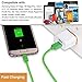Micro USB Cable, Eversame 10-Pack 6Ft 2M Nylon Braided USB 2.0 A Male to Micro B Data Sync & Charger Cord-Black White Pink Hot Pink Green Dark Green Orange Blue Red