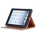 I4UCase Apple iPad 2 / iPad 3 / iPad 4 Case - Soft Leather Stand Folio Case Cover for iPad 2 / iPad 3 / iPad 4, with Multiple Viewing angles, Auto Sleep/Wake, Document Card Pocket (Black)
