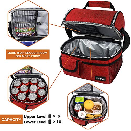 large work bolsa with compartments
