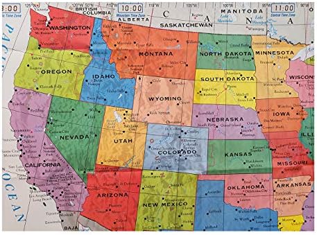 アルティメットジャンボアメリカ壁地図 米国地図ポスター 米国50州 40インチ X 28インチ すべての主要都市含む B07knlrw6q 2 438円 大人気 New Arrival 最安値挑戦 年中無休 高品質 通販