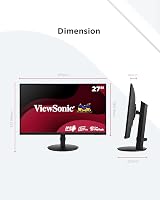 ViewSonic VA2708-HDJ 27 inch Monitor Full HD 100Hz IPS HDR10 2Y Warranty view 9