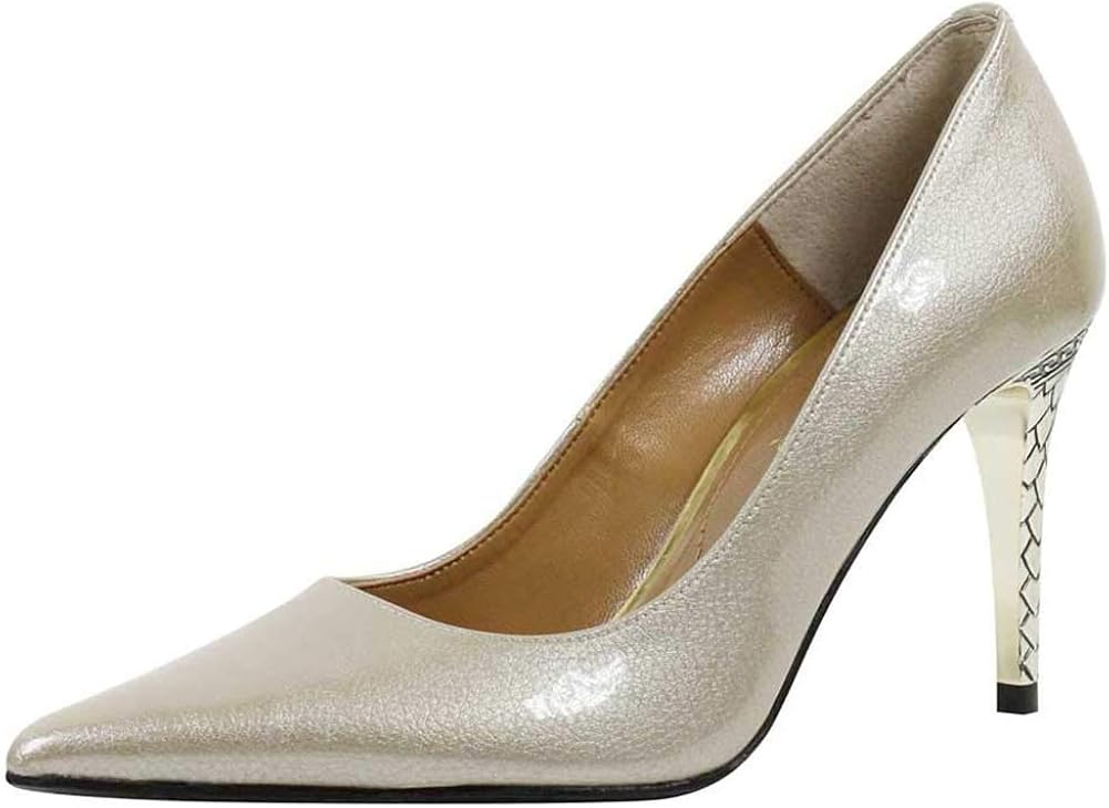 j renee silver dress shoes