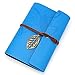 EvZ Vintage Blue PU Leather Cover Loose Leaf Blank Notebook Journal Diary Gift