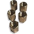 3/16 Brake Line Brake Line Fittings 3/16 12PCS 3/8-24 Thread Brass Brake Line Unions - Inverted Flare Fittings For 3/16" Brake Lines (Nuts & Connectors) Union Automotive Brake Repair Parts - View #4