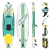 Bestway Hydro-Force SUP Freesoul Tech Stand-up-Paddling Board aufblasbar mit Sitzfunktion, 340x89x15 cm