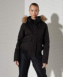 Superdry Womens Everest Down Snow Bomber Jacket