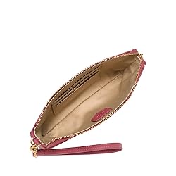 Fossil Wristlet Pouch, Mohair Pink