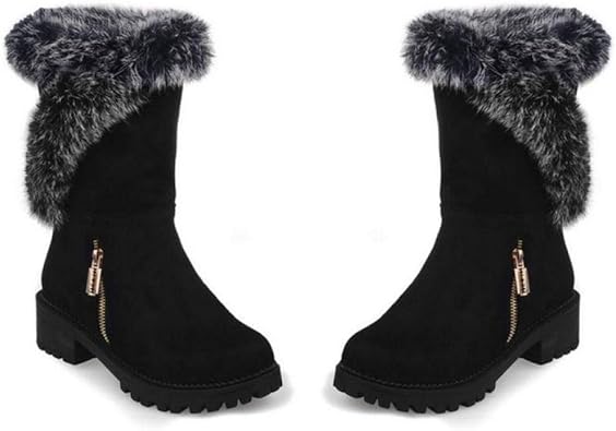 comfortable mid calf boots womens