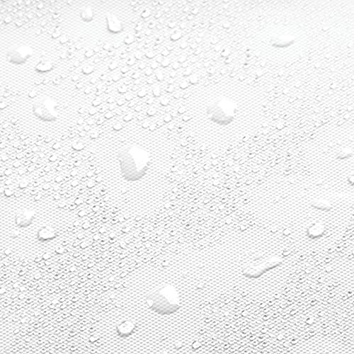 mDesign PEVA Shower Curtain Liner 72" x 72" Deluxe Water/Odor