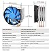 DEEPCOOL GAMMAXX 300 CPU Cooling Fan 3 Heatpipes 120mm PWM Fan INTEL/AMD AM4 Compatible