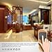 Heiyo Wireless Door Chime Wood Grain Series-1 Remote Button and 1 Plugin Receivers with Operating at 600-feet/52 MP3 Melodies/ 4-Level Volume for Home/Office/Stores or Other