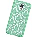 Thousand Eight Design Slim and Stylish Profile Crystal Rubber Case for Samsung Galaxy S5 ,Green
