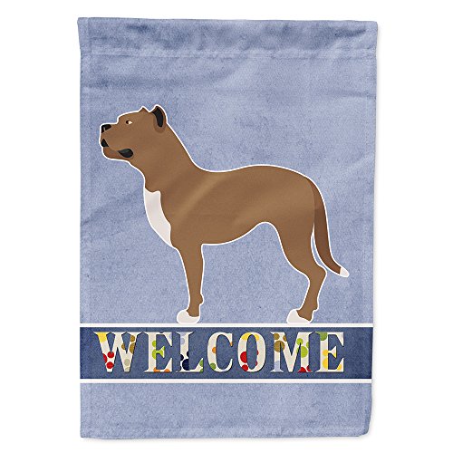 Caroline's Treasures BB8339CHF Perro de Presa Canario House Flag, Blue Large Po…