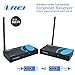 Wireless HDMI Transmitter Extender Receiver HDbitT Supports Full HD 1080P with IR - Upto 330 FT, Black