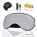 Dr. Prepare Eye Mask for Sleeping, USB Heated Eye Mask with Soft Leather Surface, Time and Temperature Control Safe Healthy Comfortable Washable for Puffy Eyes, Dark Cycles, Dry Eyes, and Tired Eyes