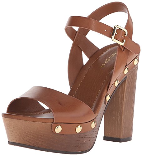 Indigo Rd. Women's Kiana Platform Sandal, Cognac, 8.5 M US