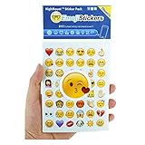 Happy Emoji Stickers 19 Sheets with Emojis Faces Kid Stickers from iPhone Facebook Twitter