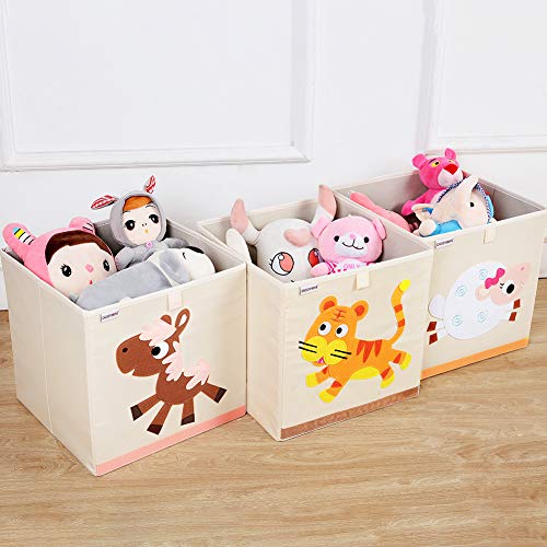 DODYMPS Foldable Animal Toy Storage for