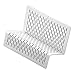 Artistic Urban Collection Punched Metal Business Card Holder, White (ART20001WH)