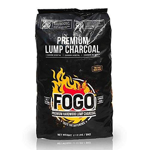 Fogo Premium Oak Restaurant All-Natural Hardwood Lump Charcoal for Grilling and Smoking, 17.6 Pounds - Thumbnail 4