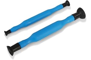 Yuhoo 2pcs Double Ended Valve Hand Lapping Grinding Tool Kit, Manual Grinding Stick with Sucker Cups, Durable Cylinder Valve Lapping Stick Car Manual Grinding Stick