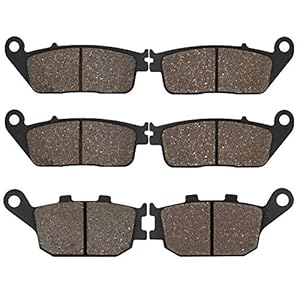 Cyleto Remblokken voor en achter voor CB 750 CB750 CB Seven Fifty 1992 1993 1994 1995 1996 1997 1998 1999 2000 2001 2002