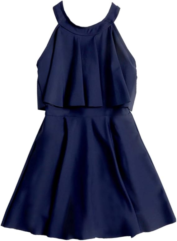 Amazon Teddy 子供 水着 女の子 ワンピース キッズ ジュニア 小学生用 バックシャン ハイネック Kids380 水着 通販