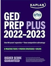 GED Test Prep Plus 2022-2023: 2 Practice Tests + Proven Strategies + Online (Kaplan Test Prep)