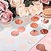 Whaline 12000 Pieces Paper Confetti Circles Tissue Party Table Confetti for Wedding, Holiday, Anniversary, Birthday, Mixed Colors, 1 Inch (120 Grams)