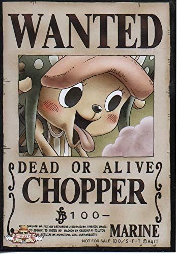 Amazon ワンピース 手配書 ブロマイド チョッパー 新世界 アニメ 萌えグッズ 通販