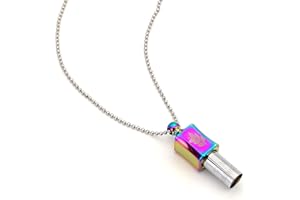 KOAKICREATON 528 hz Necklace - 528 HZ Whistle Frequency Healing Devices Breathing Necklace Relaxation Stress Reduction and Concentration by Adjusting The Breathing