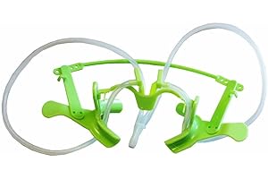 SINO DENTAL GROUP Dental Oral Dry Field System Nola Retractor,Orthodontic Teeth Whitening Cheek Retractor,Autoclavable Dental Mouth Opener,Disposable Dental Lip Cheek Retractor for Mouthguard (Green)