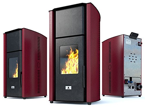 Termoestufa a Pellet Eco Spar modelo Hydro Auriga Salida de calor 25kW