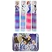 Townley Girl Frozen Sparkly Lip Gloss for Girls, 4 Pack with Decorative Tin