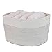 Emopeak Storage Basket - Cotton Rope with STORAGE and TOYS Labels, Beautiful Color Design, Home Decor addition for Toy Storage, Blankets, Laundry, Games