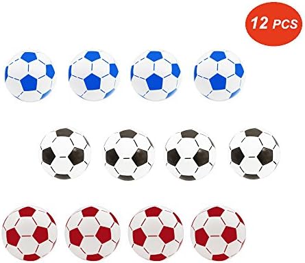 Fivebop 12 PCS PVC Inflatable Soccer Ceiling Hanging Decorations, 2018 Russia World Cup Bar Home Garden Football Theme Party Birthday Graduation Party Decor (style 1)