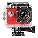 SJCAM Original SJ4000 WiFi Version Full HD 1080P 12MP Diving Bicycle Action Camera 30m Waterproof Car DVR Sports DV with Waterproof Case (RED)