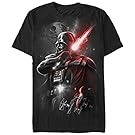 Star Wars Men's Dark Lord Darth Vader Graphic T-Shirt, Black, 4XL