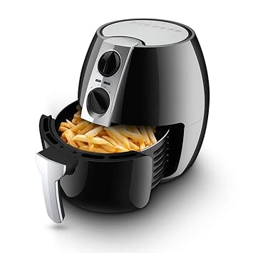Freidora de Aire Pote de freír de 4.5 l de capacidad ...