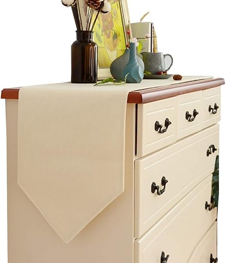 Amazon テーブルランナー コットンとリネン 麻製ファブリックダイニングテーブルの靴箱テレビキャビネット室内装飾3サイズ選択する 色 白 サイズ 30cm 180cm テーブルランナー オンライン通販