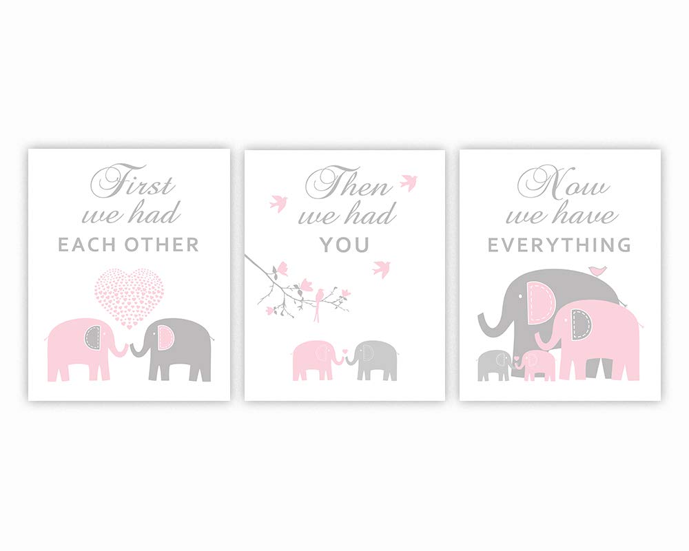 elephant nursery canvas