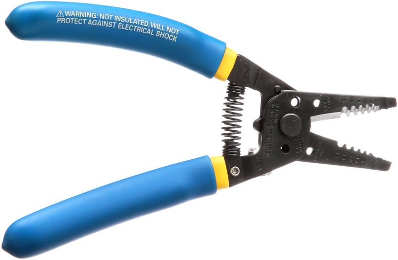 Klein Tools 11055 Wire Cutter and Wire Stripper, Stranded Wire Cutter, Solid Wire Cutter, Cuts Copper Wire - Wire Stripping Tool - 