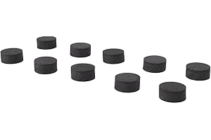 LAISANIM Speaker Isolation Pads, 50pcs 0.79x0.39in EVA Foam Anti Vibration Pads with Self Adhesive for Soundbar, Speakers, CD